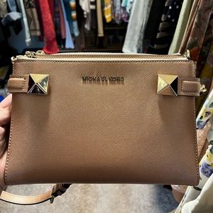 Michael Kors Large Crossbody - GOLD